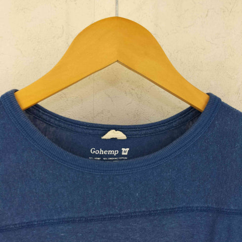 ゴーヘンプ GOHEMP ヘンプ オーガニックコットン 7分丈 カットソー メンズ M