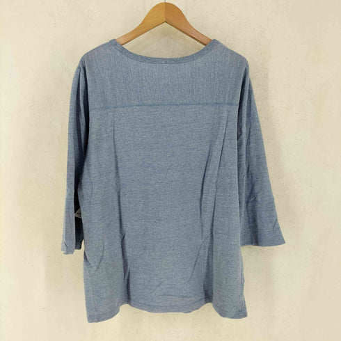 ゴーヘンプ GOHEMP ヘンプ コットン 7分丈 カットソー メンズ L