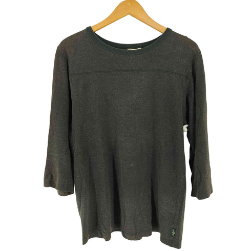 ゴーヘンプ GOHEMP ヘンプ オーガニックコットン 7分丈 カットソー メンズ M
