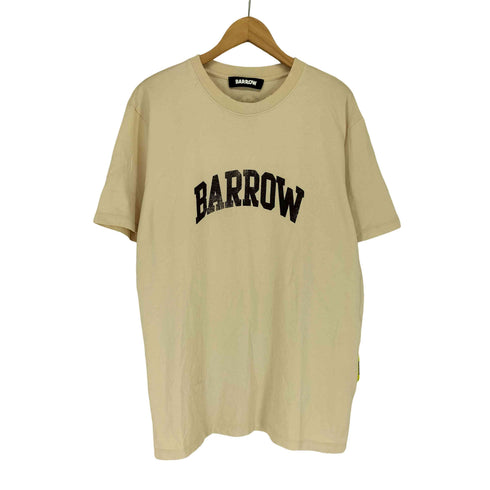 BARROW バロー ロゴプリント コットン 半袖 Tシャツ メンズ M