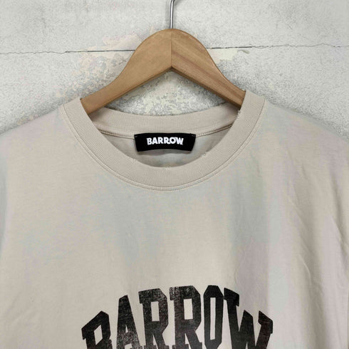 BARROW バロー ロゴプリント コットン 半袖 Tシャツ メンズ M