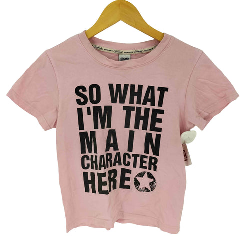 LUVISTRUE/ SO WHAT IM THE CHARACTER HERE Tシャツ レディース FREE