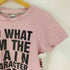 LUVISTRUE/ SO WHAT IM THE CHARACTER HERE Tシャツ レディース FREE