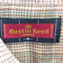 AUSTIN REED ロゴ 刺繍 チェック 長袖 シャツ レディース import:M