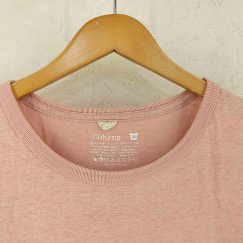 ゴーヘンプ GOHEMP ヘンプ オーガニックコットン 半袖 カットソー メンズ M