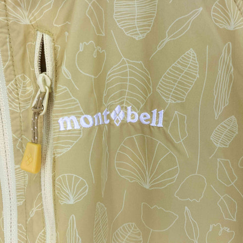 モンベル mont bell ウインドブラスト プリントパーカ レディース JPN:S