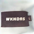 wkndrs ロゴ刺繍 フェイクレザー スタジャン メンズ import:L