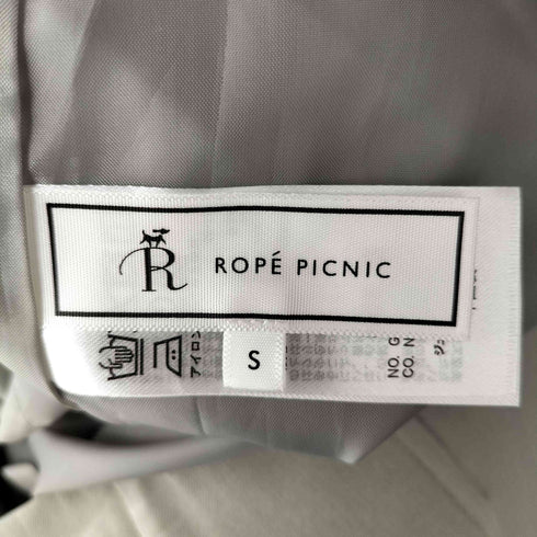 ロペピクニック Rope Picnic 26SS クリアツイルタックキルトスカート レディース S