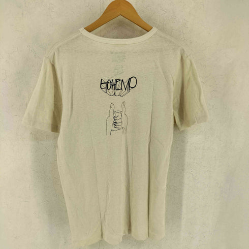 ゴーヘンプ GOHEMP ヘンプ オーガニックコットン 半袖 スタープリント Tシャツ メンズ L