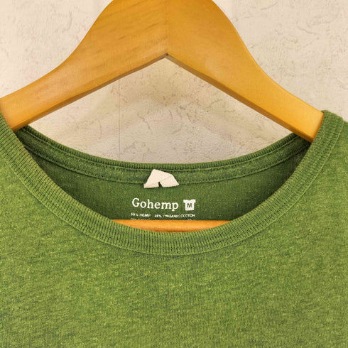 ゴーヘンプ GOHEMP ヘンプ オーガニックコットン 半袖 カットソー メンズ M