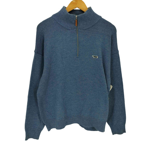 ザフォックスコレクション THE FOX COLLECTION 別注 リラックスフィット ハーフジップニット メンズ import:M