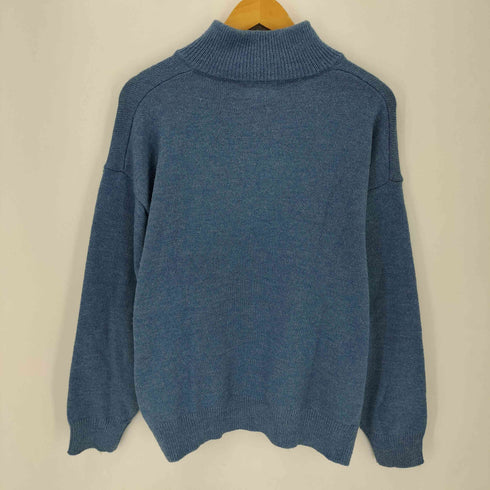 ザフォックスコレクション THE FOX COLLECTION 別注 リラックスフィット ハーフジップニット メンズ import:M