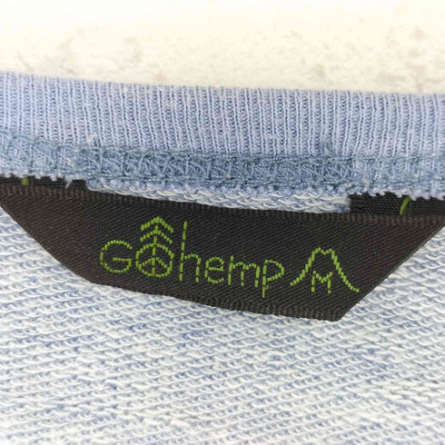 ゴーヘンプ GOHEMP ヘンプ混 半袖 ポケット Tシャツ メンズ M