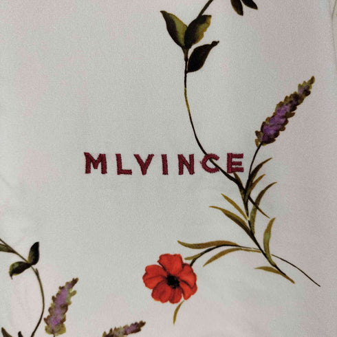 メルヴィンス MLVINCE 花柄 半袖 オープンカラー シャツ メンズ