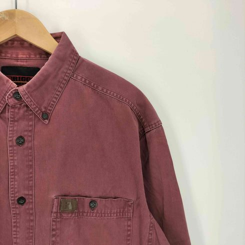 ラングラー Wrangler RIGGS WORKWEAR ボタンダウン L/S ワークシャツ メンズ