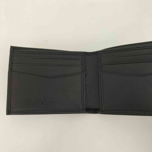 ヒューゴボス HUGO BOSS グレインレザー ウォレット 二つ折り財布 メンズ