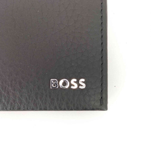 ヒューゴボス HUGO BOSS グレインレザー ウォレット 二つ折り財布 メンズ