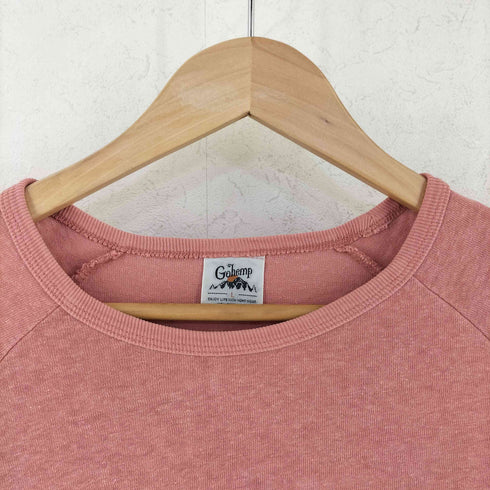 ゴーヘンプ GOHEMP ヘンプ コットン ラグランスリーブ 長袖 カットソー メンズ L