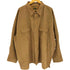 ブルーノ BRUNO 90S マカオ製 SUEDED MICROFIBER フラップポケット L/S レギュラーカラー ワークシャツ メンズ 3XL