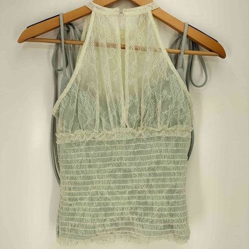 アンドマリー AND MARY Paula lacey chiffon tops レディース FREE