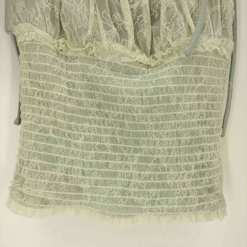 アンドマリー AND MARY Paula lacey chiffon tops レディース FREE