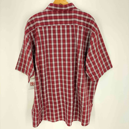 ラングラー Wrangler バングラデシュ製 PREMIUM QUALITY マドラスチェック S/S B.D シャツ メンズ 3XL
