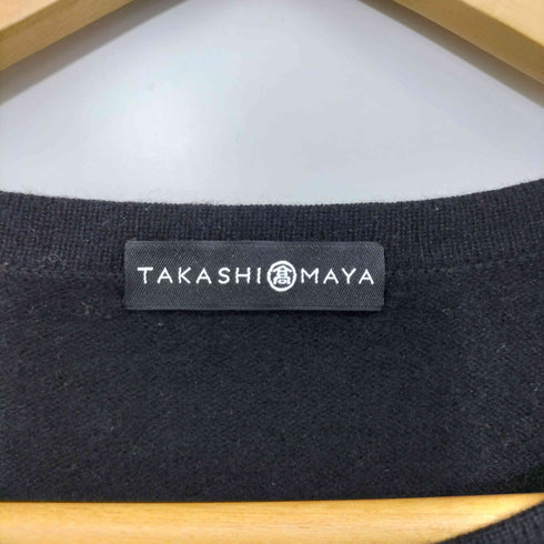 タカシマヤ TAKASHIMAYA 高島屋 カシミヤ100 クルーネック ニット セーター レディース JPN:L