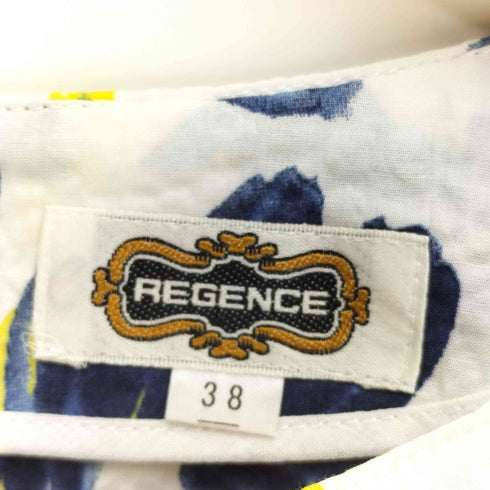 REGENCE 花柄 シアサッカーワンピース レディース JPN:38