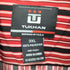 TUKHAN マルチカラー ストライプ L/S レギュラカラーシャツ メンズ 3XL