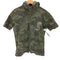 アヴィレックス AVIREX CAMO STRECH ZIP SH カモフラージュ ストレッチ ジップ 半袖シャツ メンズ JPN:L