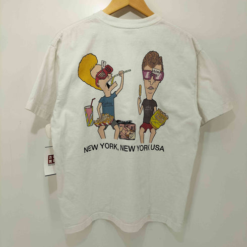 マンハッタンポーテージ Manhattan Portage × Beavis and Butt-Head 半袖 Tシャツ メンズ JPN:S