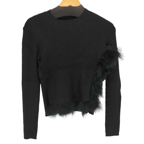 リエンダ rienda ハイネックフェザーニットTOP レディース FREE