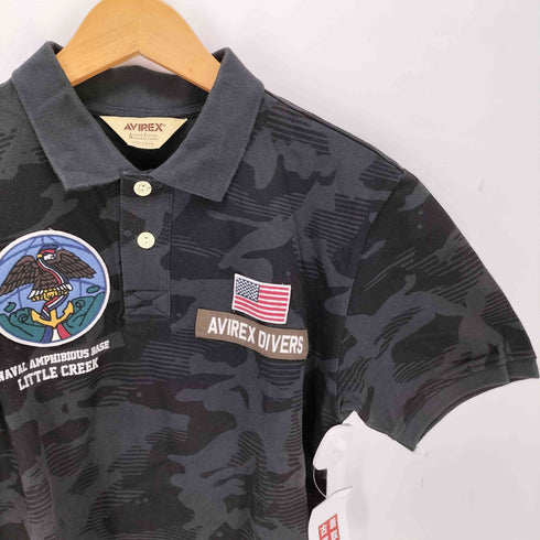 アヴィレックス AVIREX NAVY SEALS POLO SHIRT メンズ JPN:L