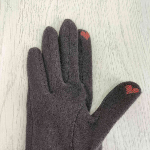 ヴィヴィアンウエストウッド Vivienne Westwood オーブ刺繍 スマホタッチ ニット手袋 レディース ONE SIZE