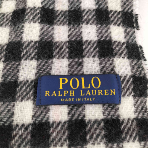 ポロラルフローレン POLO RALPH LAUREN ポニー刺繍 チェック柄 マフラー メンズ
