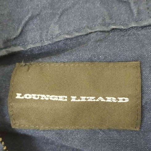 ラウンジリザード LOUNGELIZARD コットンリネン フーデッドジャケット メンズ JPN:1
