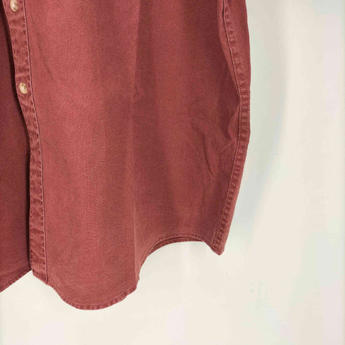 エルエルビーン L.L.Bean 00S S/S コットン ワークシャツ メンズ import:XL