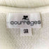 クレージュ courreges リネン混 メッシュ切替 半袖ニット レディース 9R