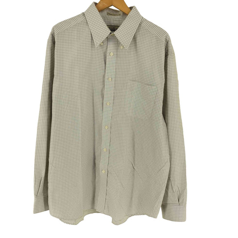 エディーバウアー Eddie Bauer WRINKLE RESISTANT チェック ボタンダウンシャツ メンズ JPN:L