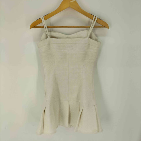 アンドマリー AND MARY Twiggy tweed mini dress レディース FREE