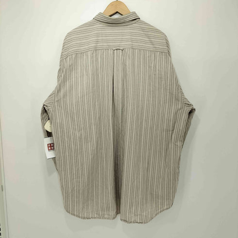 ギャップ Gap 00s コットン ストライプ ボタンダウン 長袖シャツ メンズ import:XL
