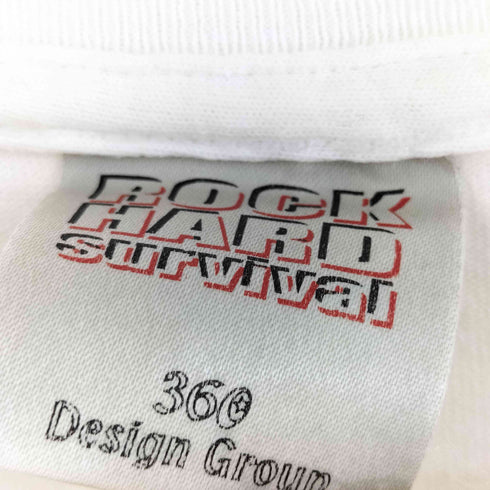 ROCK HARD SURVIVAL ロックハードサバイバル コットン 迷彩 プリント Tシャツ メンズ L