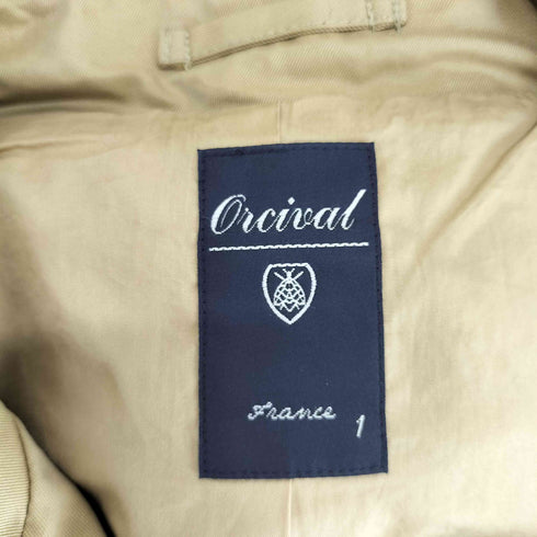オーシバル ORCIVAL コットン トレンチコート メンズ JPN:1