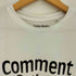 スピックアンドスパン Spick and Span Les Petits Basics Comment ロゴ クルーネックTシャツ レディース JPN:XS