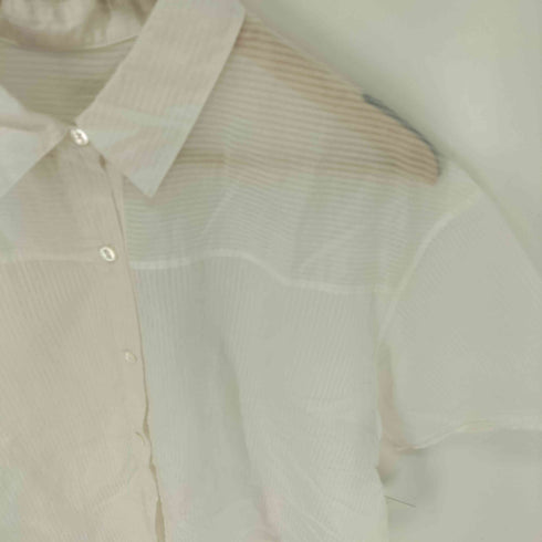 ユナイテッドアローズグリーンレーベルリラクシング UNITED ARROWS green label relaxing 26SS リボンハイウエストシャツ レディース FREE