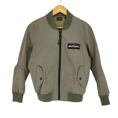 ワイルドシングス WILD THINGS ロゴマジックテープ ジップブルゾン レディース JPN:M