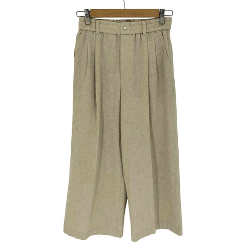 ユナイテッドアローズグリーンレーベルリラクシング UNITED ARROWS green label relaxing 26SS ニーハイワイドパンツ レディース JPN:38