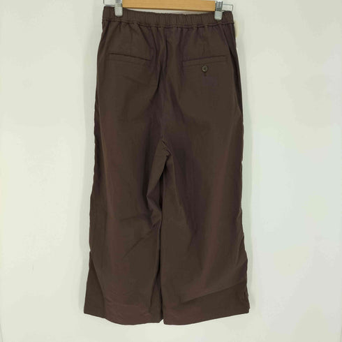 ユナイテッドアローズグリーンレーベルリラクシング UNITED ARROWS green label relaxing 26SS オルマイ LI/MIX ワイド パンツ レディース JPN:38