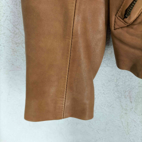 アーバンリサーチドアーズ URBAN RESEARCH DOORS lamb leather スタンドカラー レザージャケット レディース FREE