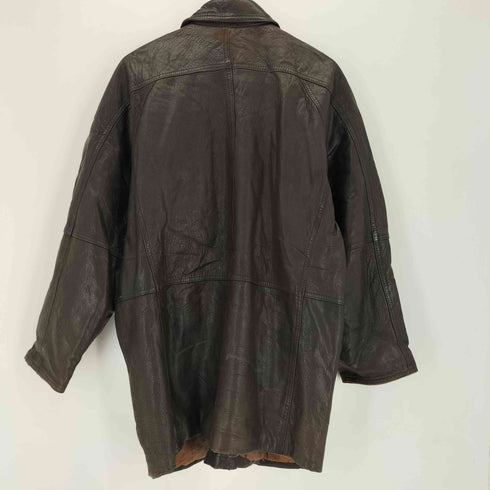 Bewlays べウレイズ 90S 韓国製 ラムレザー ステンカラーコート メンズ import:L